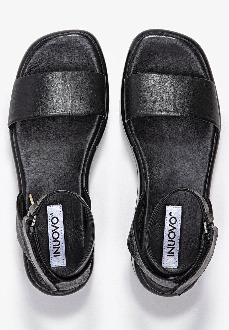 inuovo zwarte sandalen