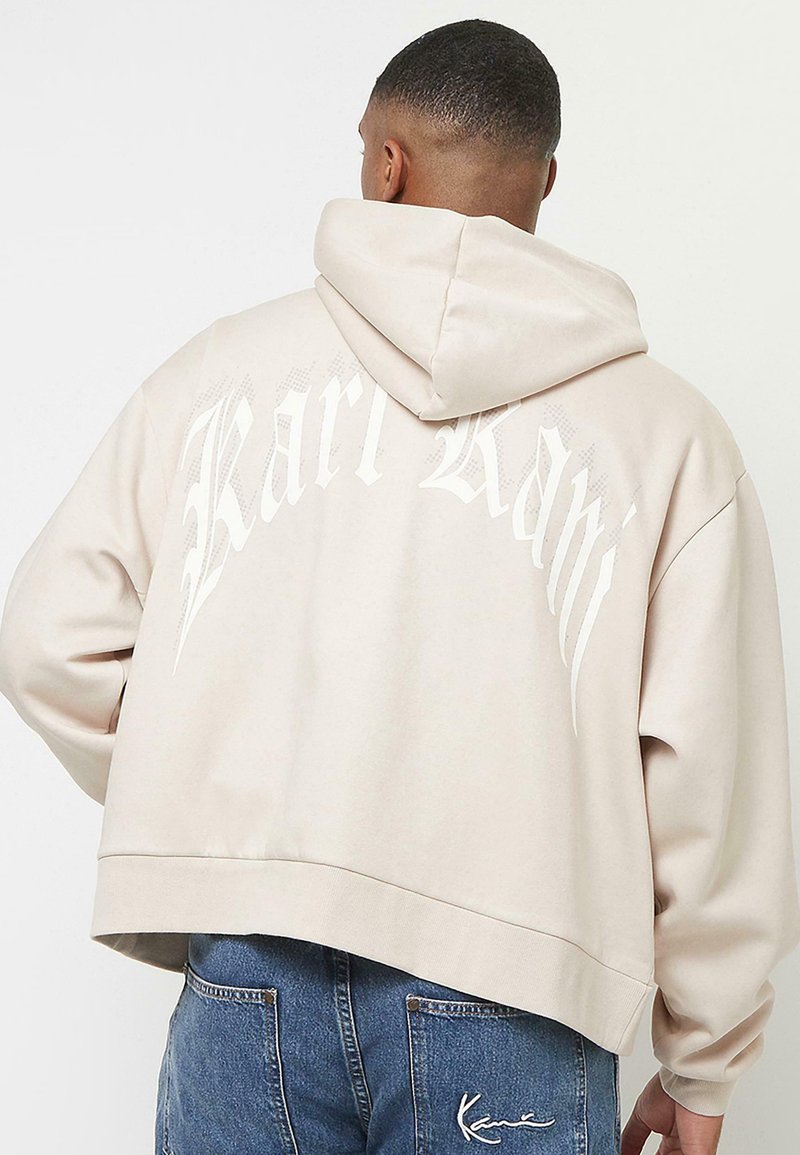 Karl Kani FULL Zip-up sweatshirt sand Zalando