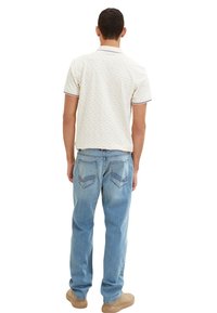 TOM TAILOR MARVIN IM 5 POCKET STYLE MIT REISS - Straight leg jeans - blau