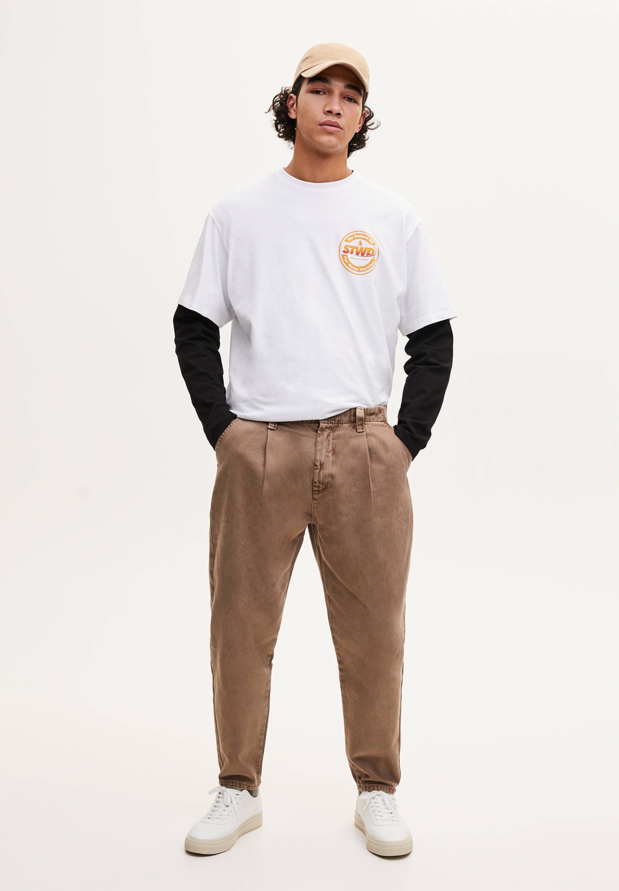 Pantaloni balloon fit Clearance