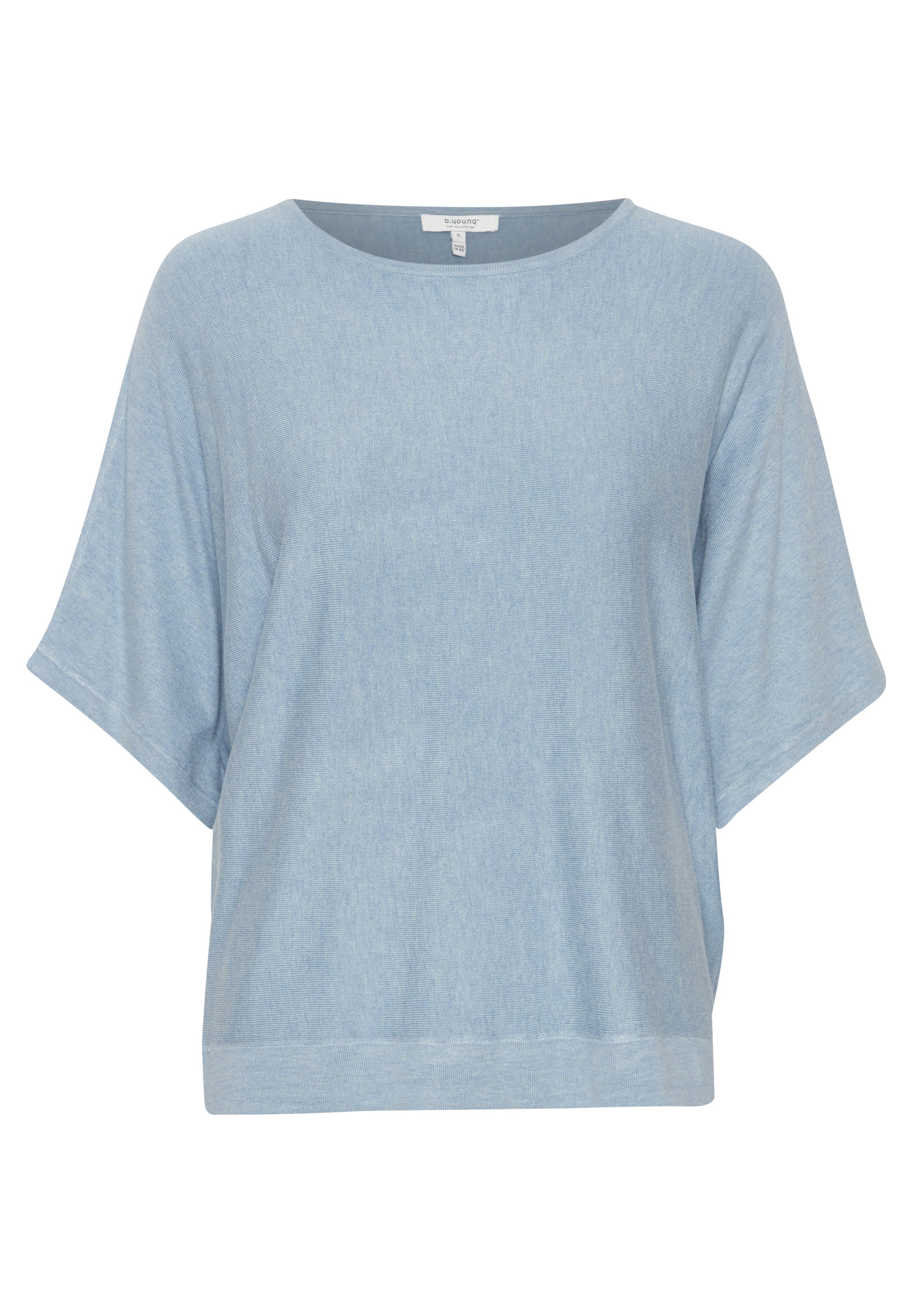 売れ筋商品|||ビーヤング Tシャツ レディース トップス BYMMPIMBA - Basic T-shirt - blue bell melange b.young by Zalando BYMMPIMBA - T-Shirt basic - blue bell