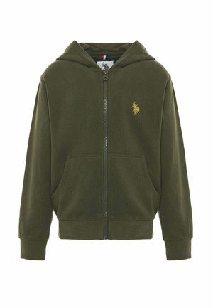 CON CHIUSURA ZIP - Giacca in pile - verde