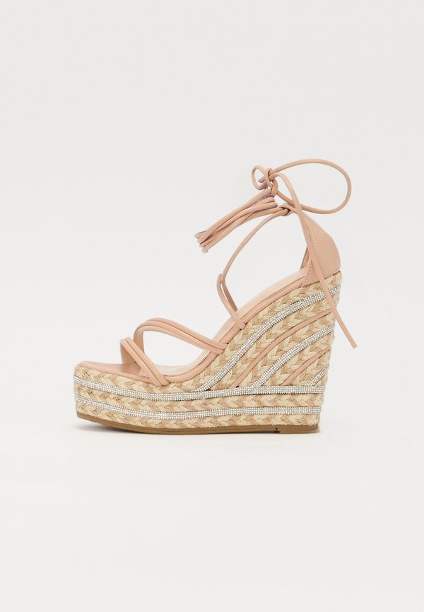 FRANCIS - Platform sandals - nude