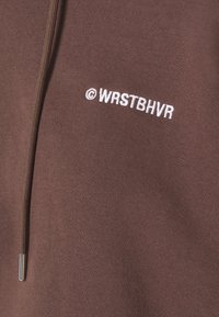 WRSTBHVR Jersey con capucha - dark brown