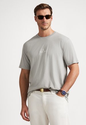 LOGO JERSEY T-SHIRT - Základné tričko - soft grey
