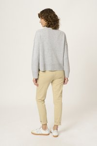 Part Two CHARLENEPW - Stickad tröja - light grey melange