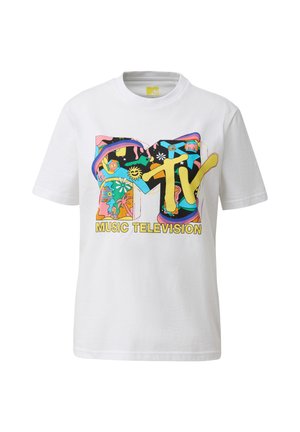 QS, T-SHIRT - T-shirt print - weiß