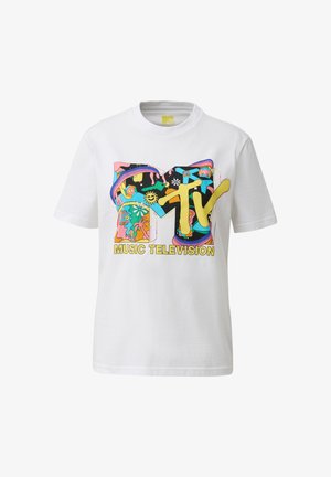 QS, T-SHIRT - T-shirt print - weiß