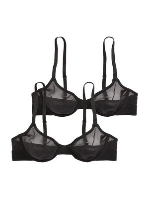 Polo Ralph Lauren, 2-PACK - Reggiseno con ferretto - onyx