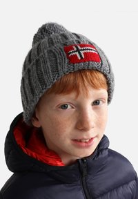 Napapijri SEMIURY - Gorro - medium grey melange