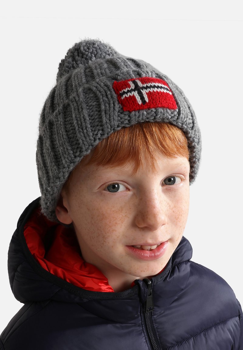 Napapijri SEMIURY - Gorro - medium grey melange