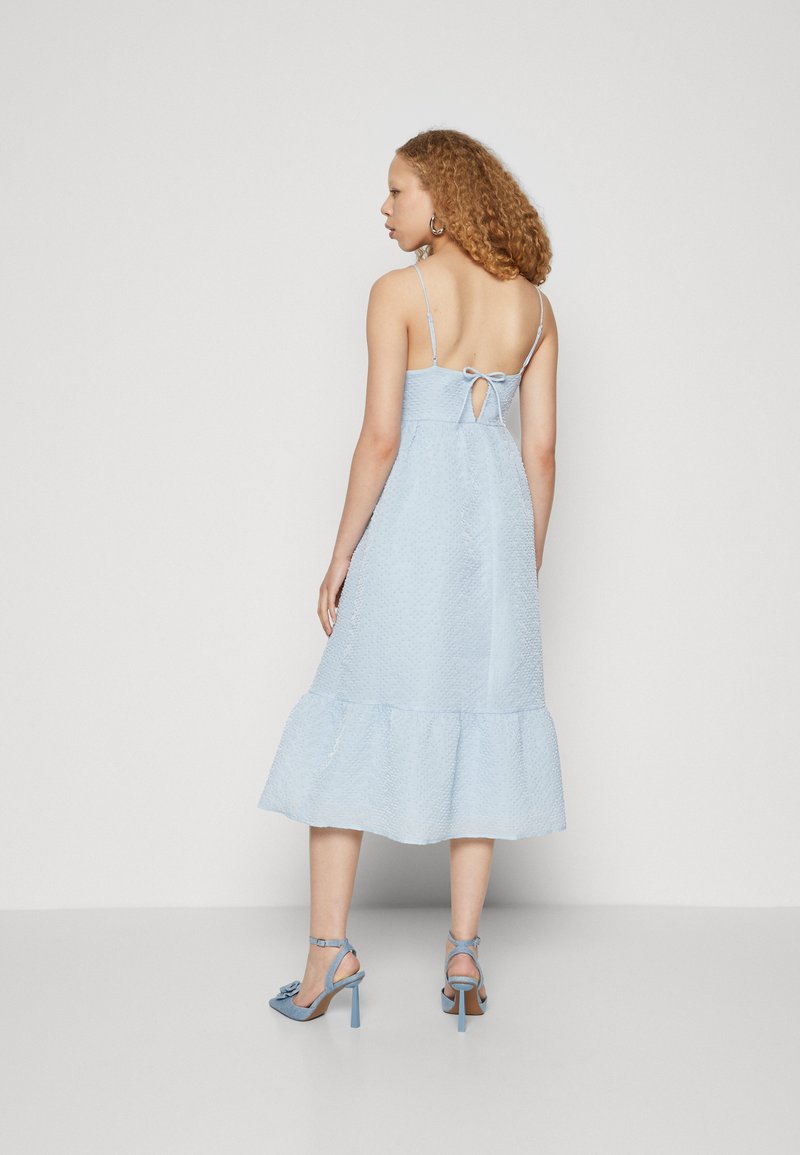 VILA VIMARLIN STRAP MID CALF DRESS - Cocktail dress / Party dress -  kentucky blue/light blue - Zalando.co.uk