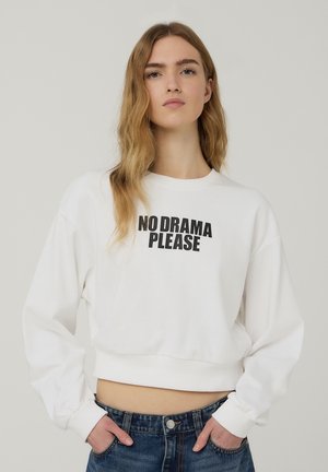 Felpa - bianco ottico