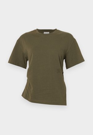 CLOSED DRAPED - T-paita - forest green