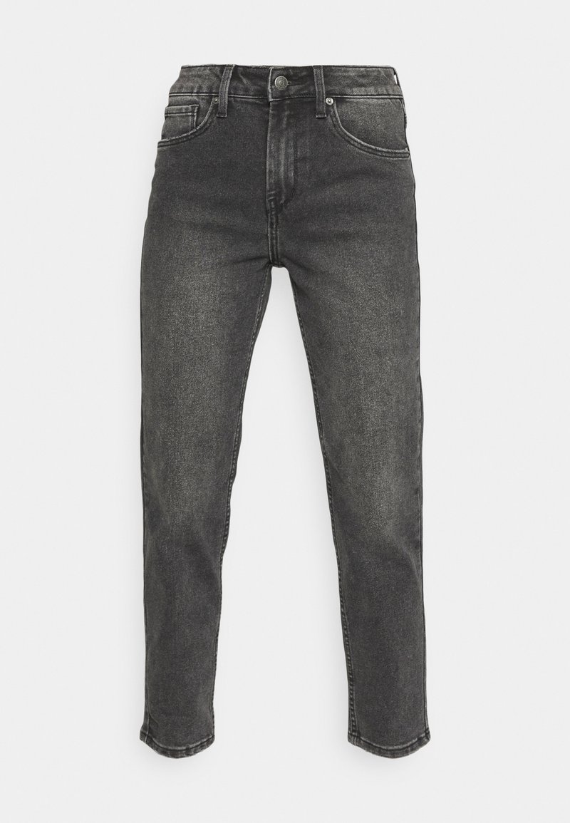 YAS Relaxed fit jeans donkergrijs