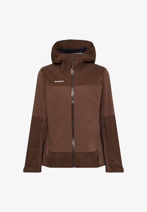 Mammut, DUCAN GUIDE HS HOODED JACKET WOMEN - Hardshelljacke - soil