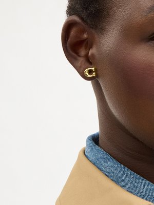 COACH Oorbellen - gold-coloured