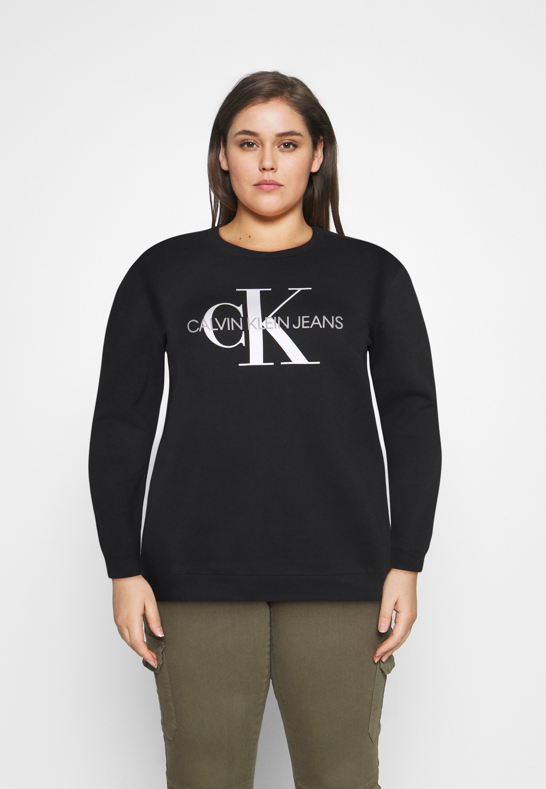 monogram logo sweatshirt