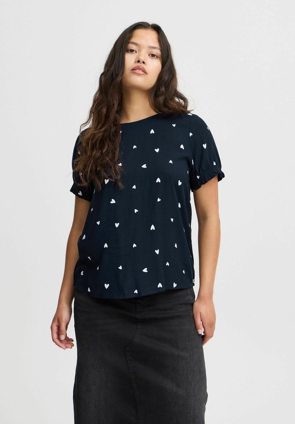 IHVERA - Blouse - total eclipse heart aop