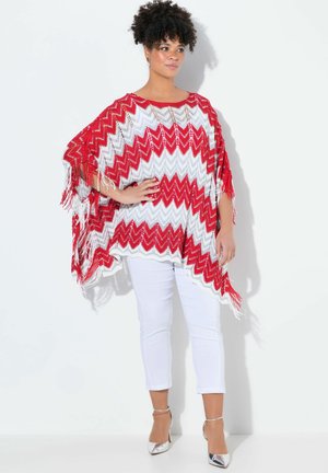 OVERSIZED, MIT GLITZER - Viitta - red