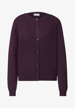 Street One Studio, CARDIGAN MIT RUNDHALS UND KNÖPFEN - Gilet - very berry mel