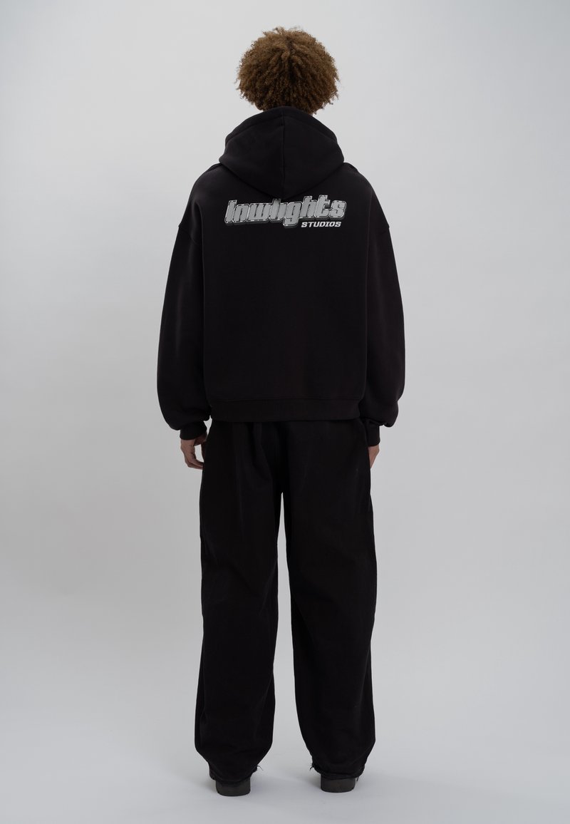 LOW LIGHTS STUDIOS® Felpa con zip - black