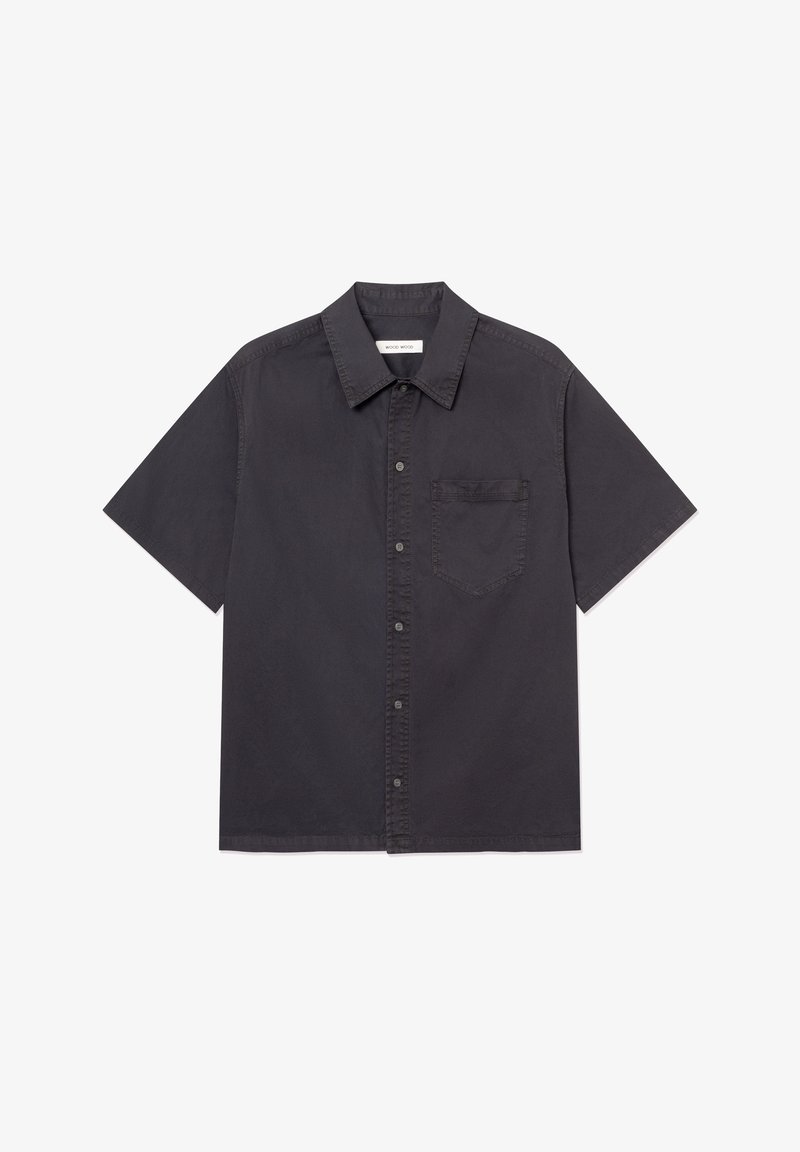 Timber Pattern Shirts WOOD WOOD Shirt - black - Zalando.ie