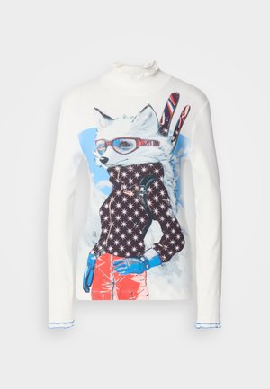 Marc Cain Top s dlhým rukávom - off-white