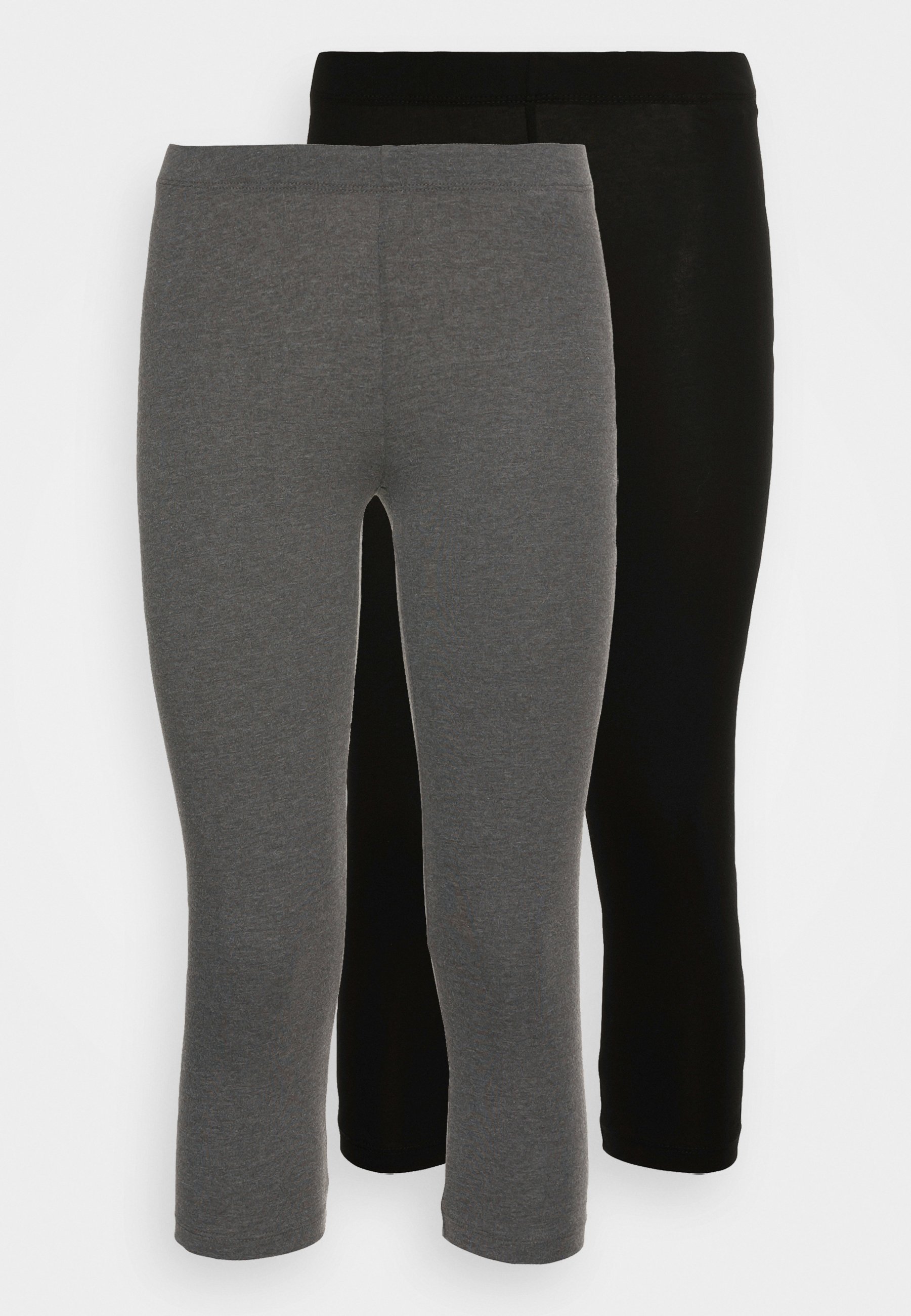 2-pack leggings black grey