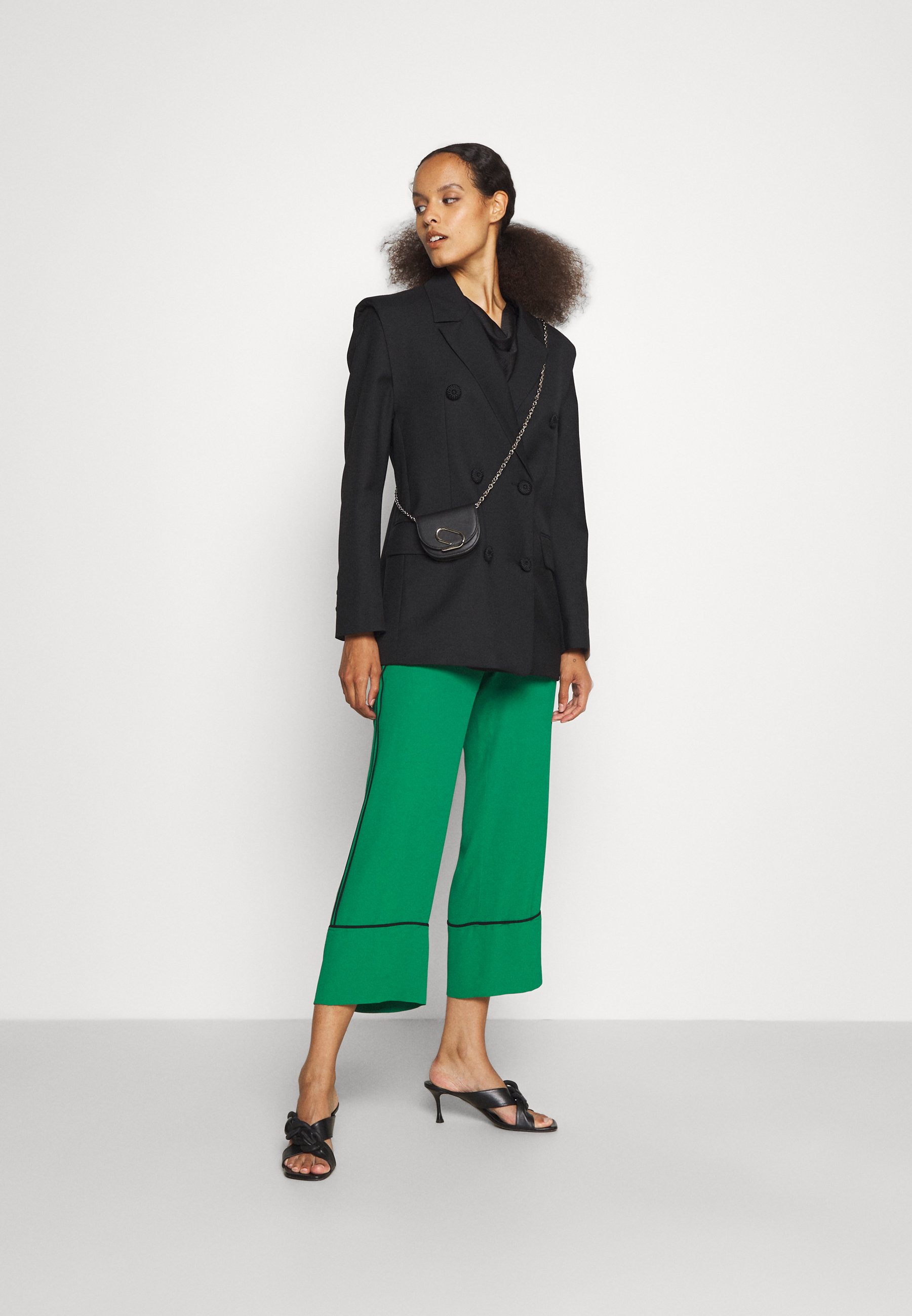 N°21 PANTALONE - Pantaloni - verde smeraldo/verde - Zalando.it