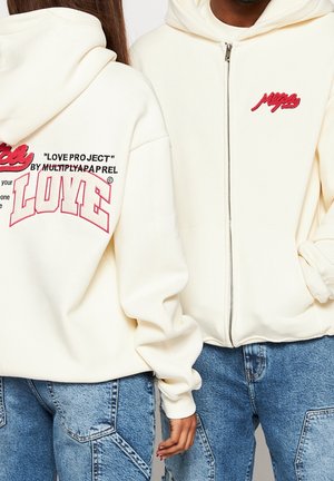 Sweatjakke - off-white