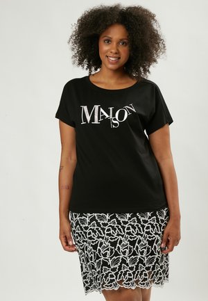 T-Shirt print - black