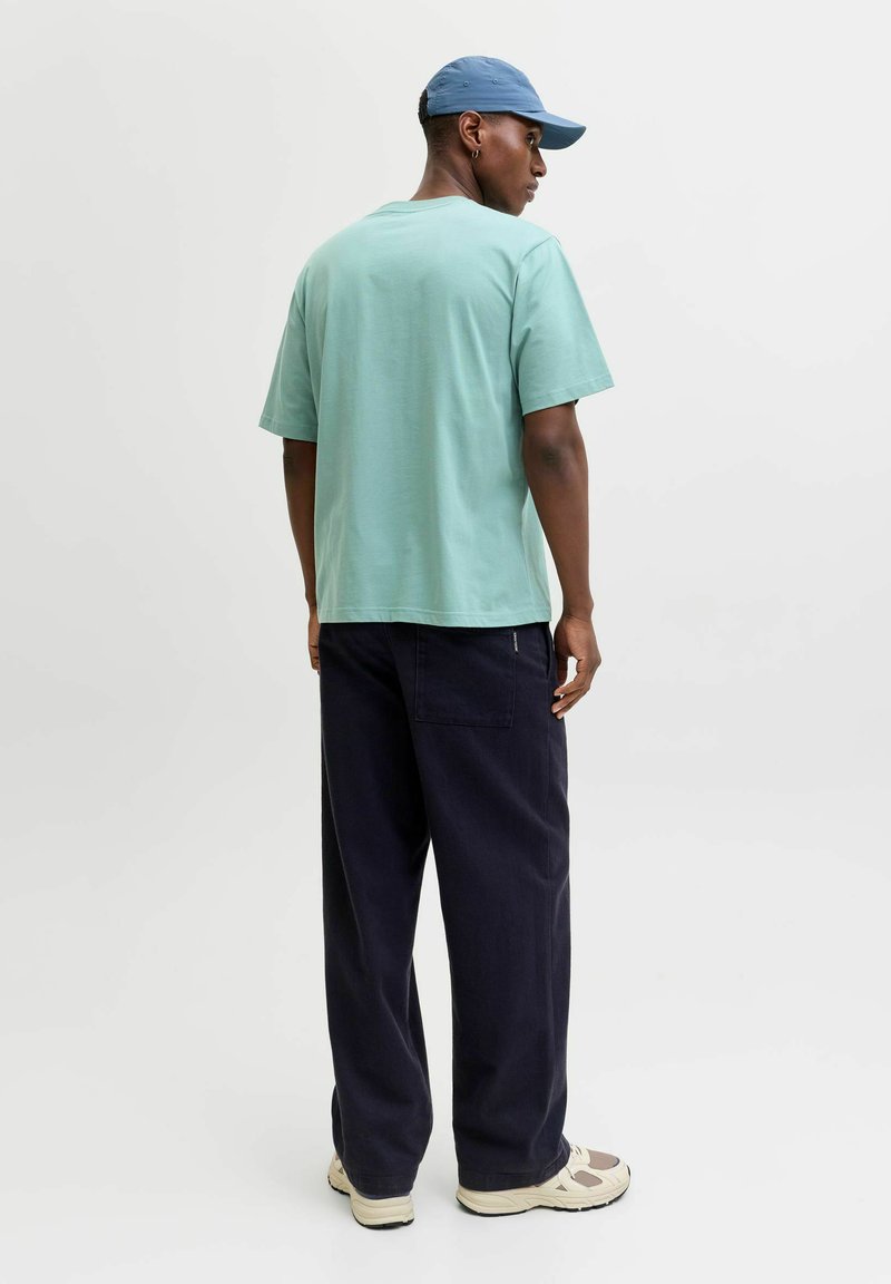 Jack & Jones JJEARCHIVE GRAPHIC TEE - Basic T-shirt - mineral blue