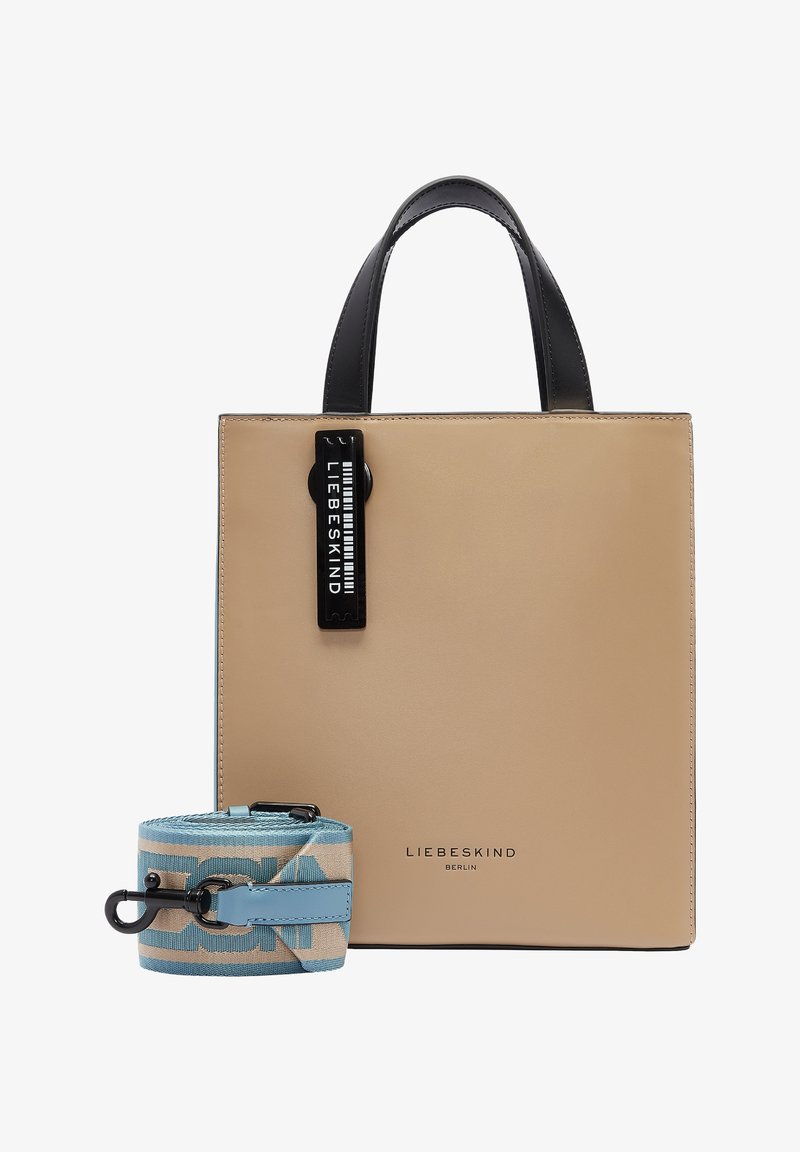 Liebeskind Berlin PAPER MIT FARBAKZENTEN - Cabas - sandstein