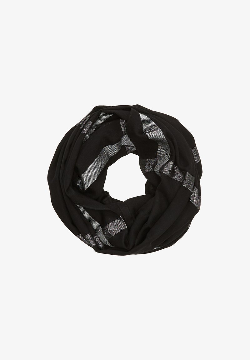 s.Oliver LOOP - Écharpe tube - schwarz