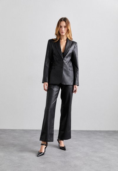 DESIGNERS REMIX MAYA - Veste en similicuir - black
