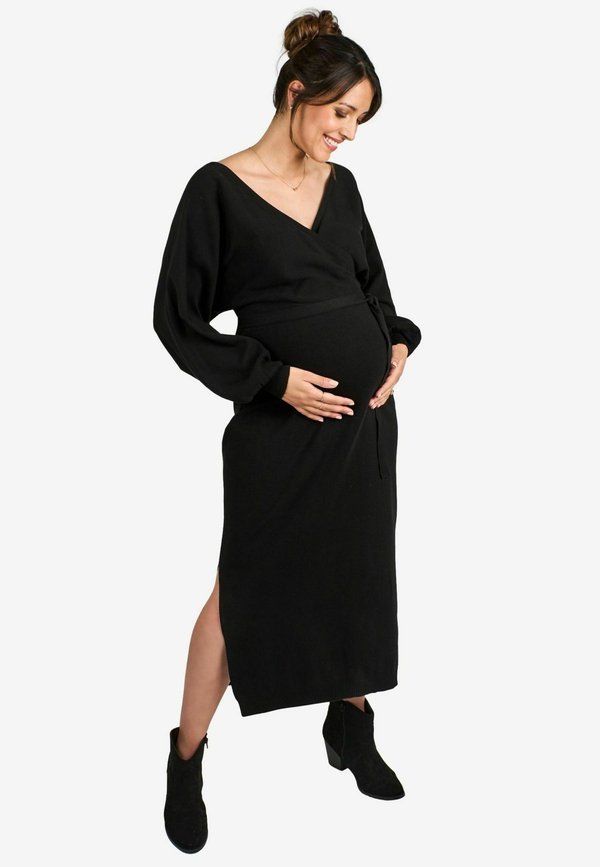 MATERNITY SLEEVE-REGULAR FIT - Strickkleid