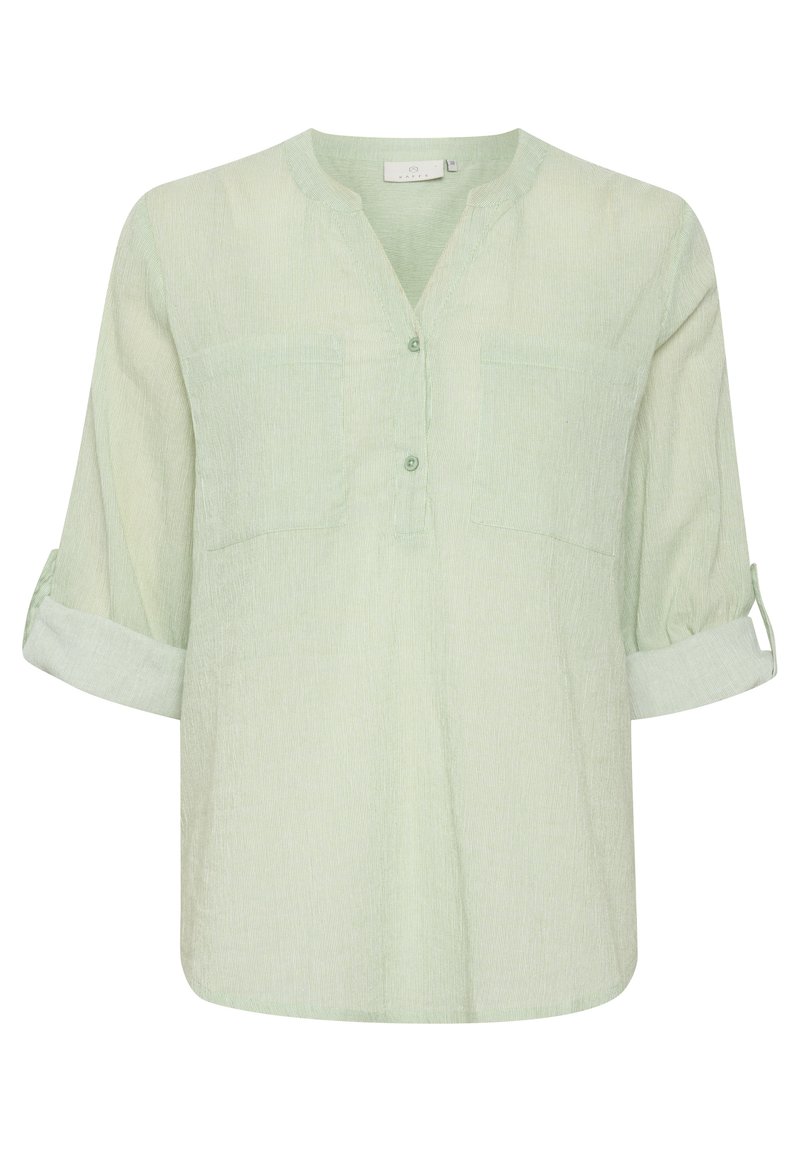 Damen Kleider | Kaffe KAVIVIAN Bluse green chalk stripe/grün - PW34488 Damen Kleider | Kaffe KAVIVIAN Bluse green chalk stripe/grün - PW34488