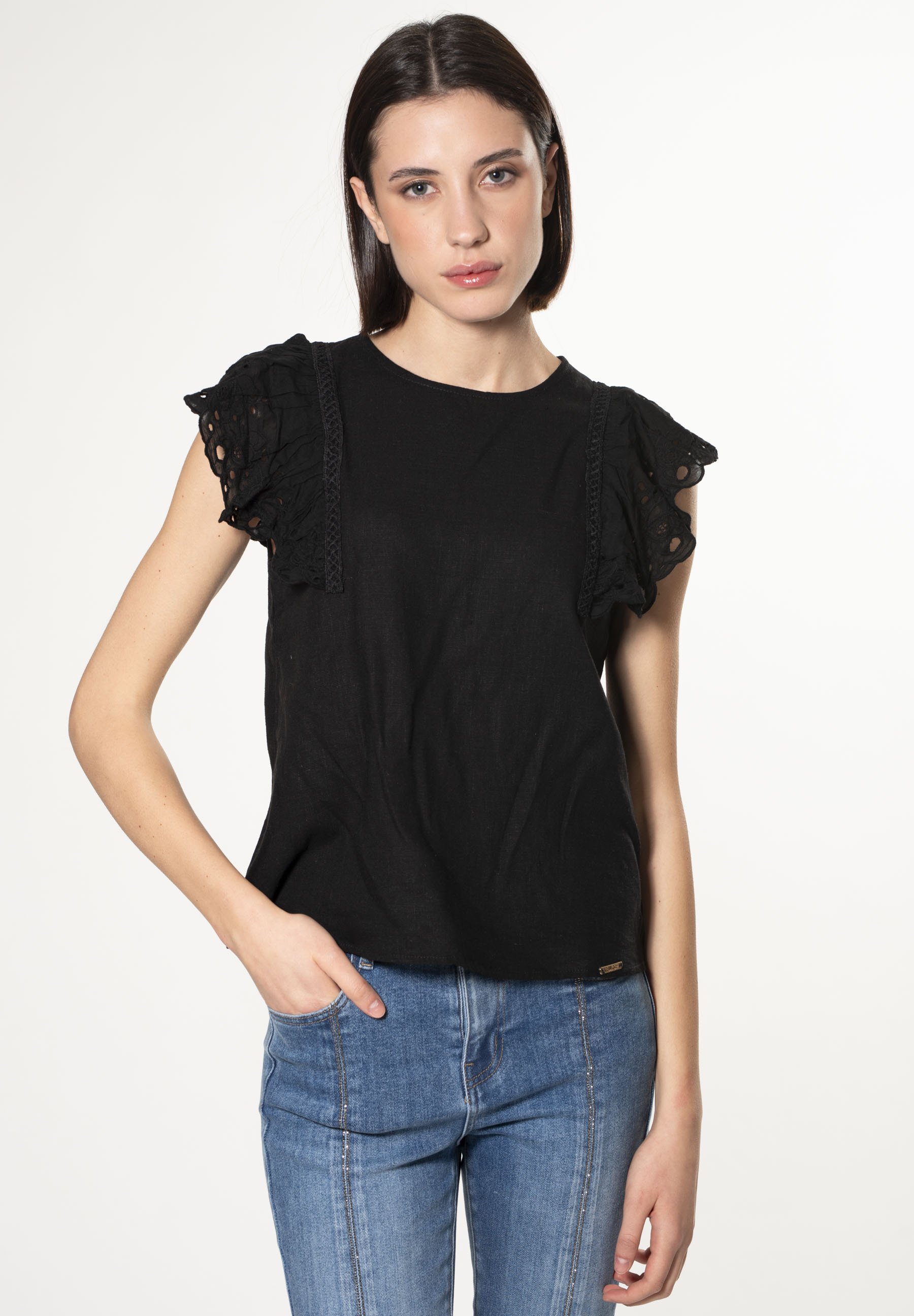 Trendyol PARENT - Camicetta - cream/avorio
