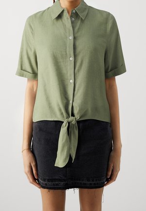 Overhemdblouse - green