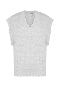 NAF NAF Strickpullover - grey