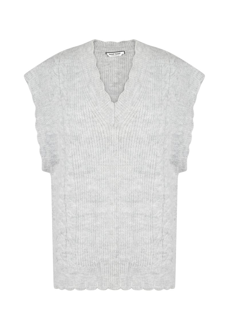 NAF NAF Strickpullover - grey