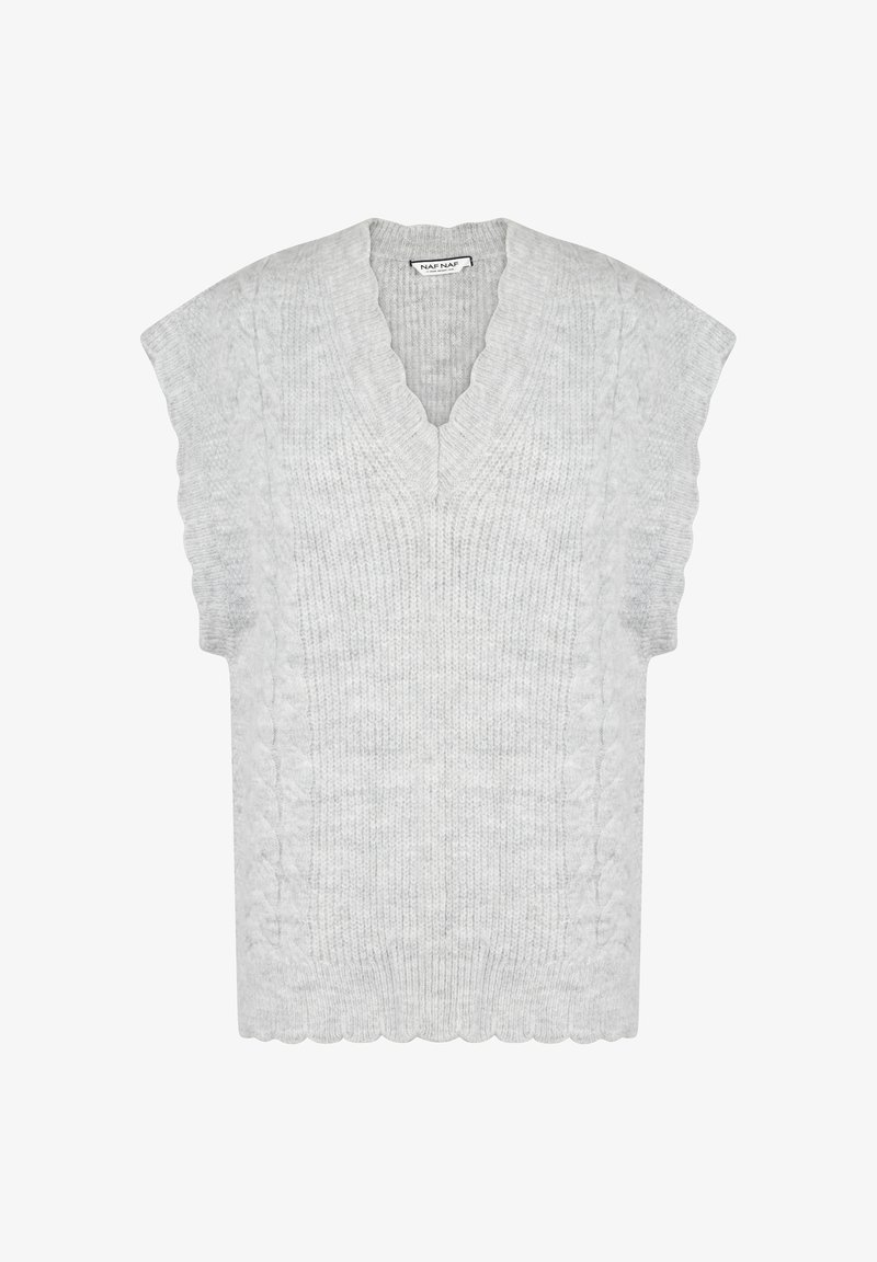 NAF NAF Strickpullover - grey