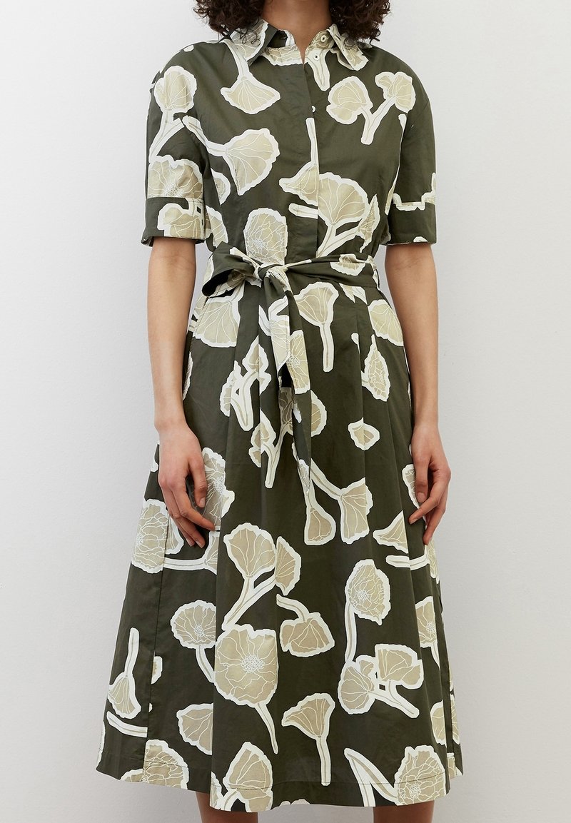 Marc O'Polo Abito a camicia - dark green