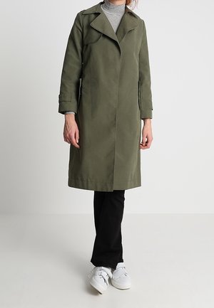 Banana Republic Trenchcoat - dark green