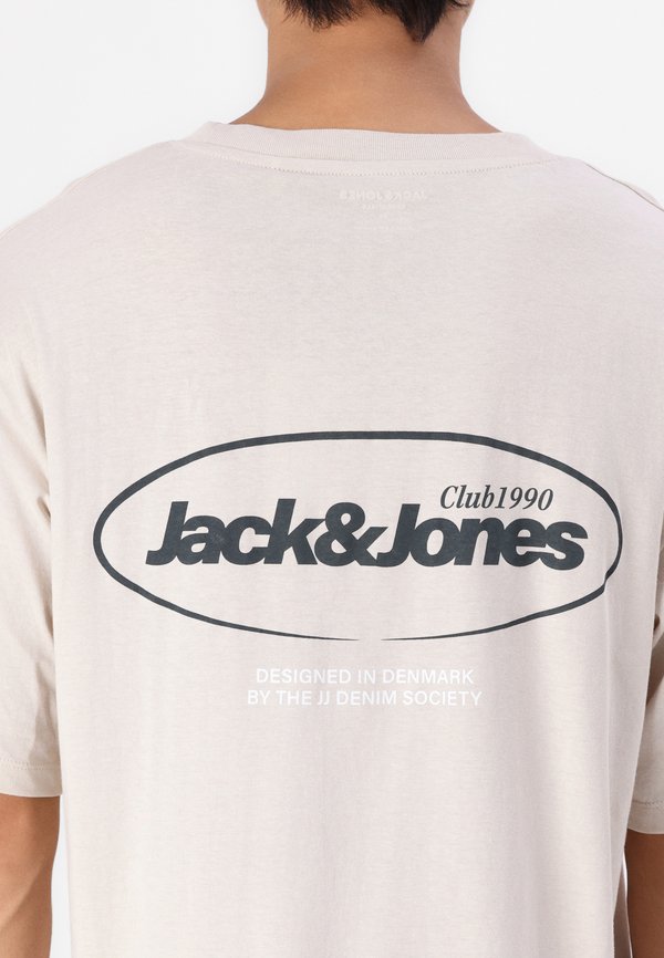 JJEBRADLEY  TEE O-NECK  - Print T-shirt - moonbeam3