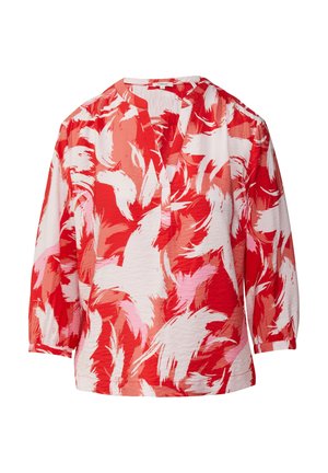 s.Oliver STRUKTURIERTE AUS - Blouse - preiselbeere