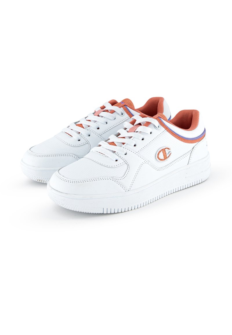 Damen Sneaker low | Champion LOW CUT SHOE REBOUND Sneaker low white and pink/weiß - GZ67042 Damen Sneaker low | Champion LOW CUT SHOE REBOUND Sneaker low white and pink/weiß - GZ67042