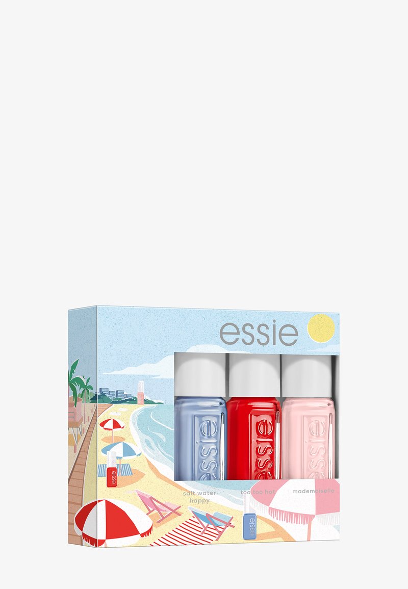 Essie ESSIE NAIL POLISH KIT 1 - Nagelset - mademoiselle, too too hot, saltwater happy