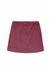 Vero Moda VMLULA NELLY HR SHORT - Falda acampanada - dry rose